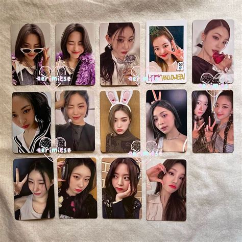 Jual CLEARANCE SALE PHOTOCARD YEJI LIA RYUJIN CHAERYEONG YUNA ITZY