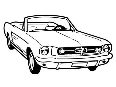 Ford Mustang Drawing At Getdrawings Free Download