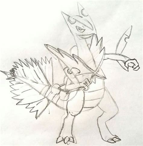 Sceptile Coloring Pages