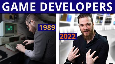 Videogame Developers Then Vs Now Youtube