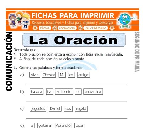 Razonamiento Verbal Oraciones Incompletas Fichas De Lengua Espa Ola