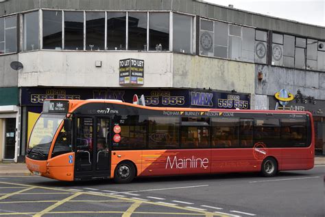 Yj Fvk Transdev Burnley And Pendle Optare Versa V Ray