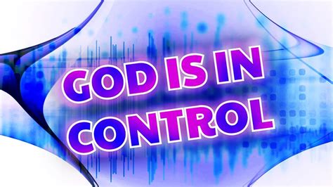 God Is In Control Craft