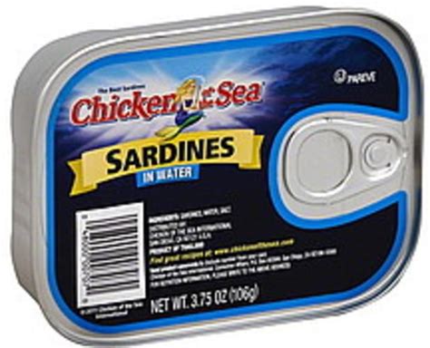 Chicken Of The Sea In Water Chicken Of The Sea Sardines Oz