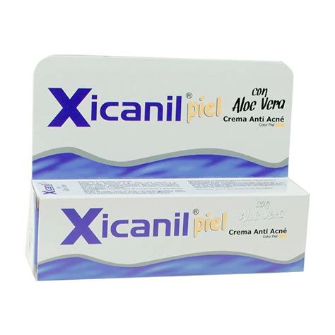 Crema Color Piel Anti Acné con Aloe Vera Xicanil 18 g Punto Farma