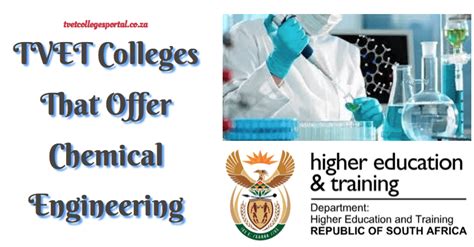 Tvet Colleges That Offer Chemical Engineering Tvet Colleges