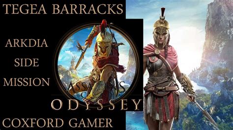 Lets Play Assassins Creed Odyssey Tegea Barracks Arkdia Side Mission Playthroughwalkthrough