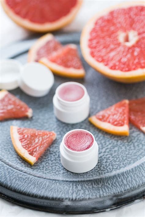 lippenstift selber machen, selbstgemachte lippenbalsame mit grapefruit ...