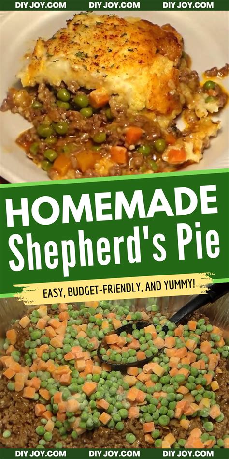 Easy And Simple Homemade Shepherd S Pie Recipe