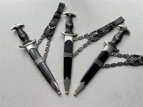 The 3 Types Of Ss Chained Daggers Rmilitariacollecting