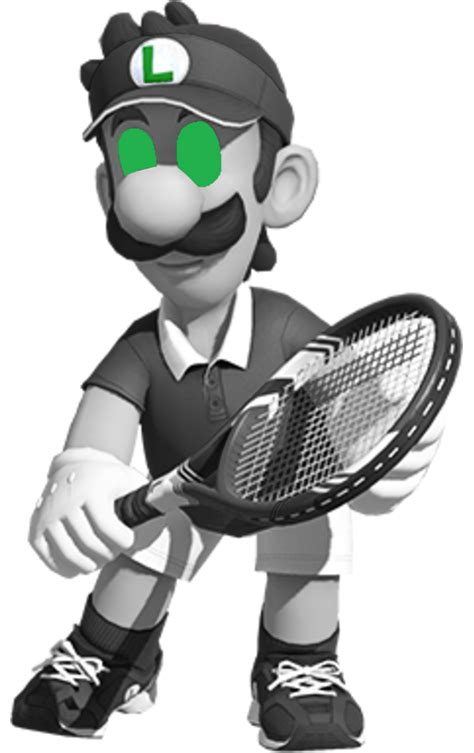 Mario Tennis Aces Possessed Luigi by Super-Nick-2001 on DeviantArt