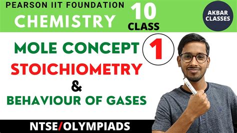 Class Mole Concept Stoichiometry Behaviour Of Gases