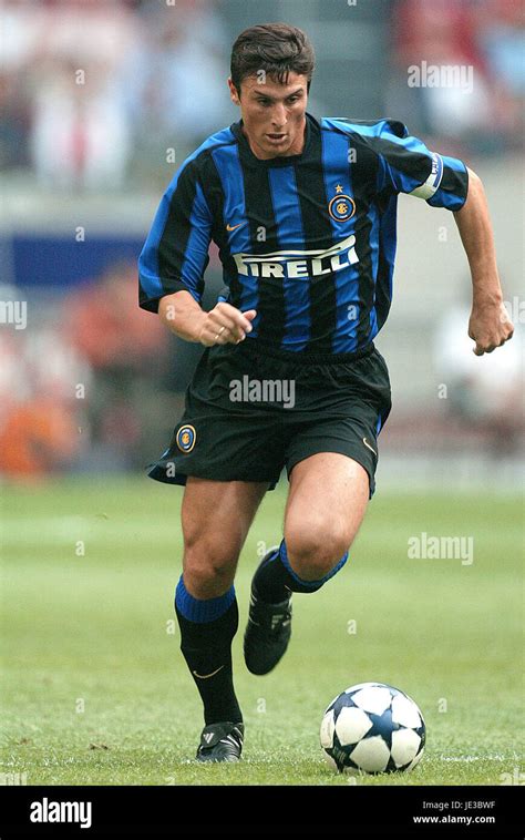 Javier Zanetti Inter Milan Fc Amsterdam Arena Amsterdam Holland