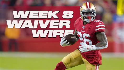 Week 8 Waiver Wire Pickups Nfl Fantasy Football Youtube