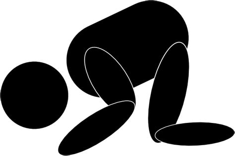 Stick Figure Bowing Down Clip Art Library