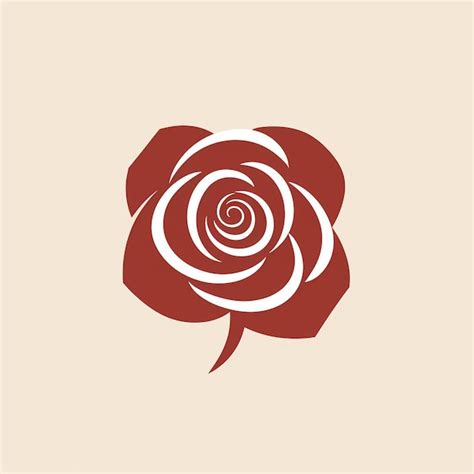 Premium Vector A Beautiful Rose Logo