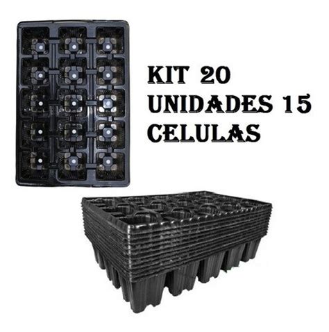 Kit Bandeja Sementeira Para Plantar Sementes E Mudas C Lulas