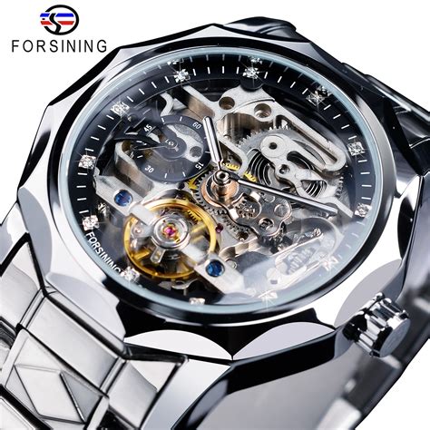 Forsining Reloj De Pulsera Mec Nico Para Hombre Con Dise O Tourbillion