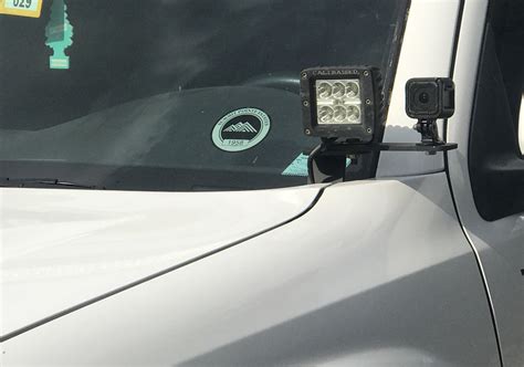 Ditch Light Bracket Extensions Cali Raised Led
