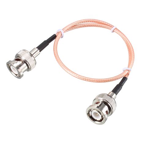 Uxcell Bnc Male To Bnc Male Coax Cable Rg Low Loss Rf Coaxial Cable