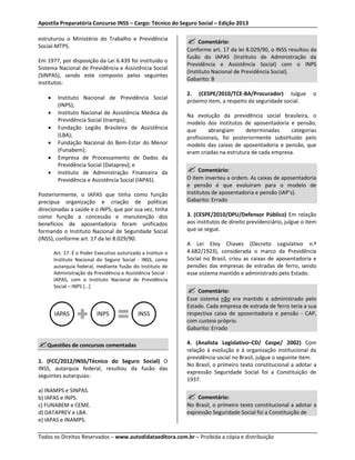 Inss Apostila Inss 2013 Tecnico PDF