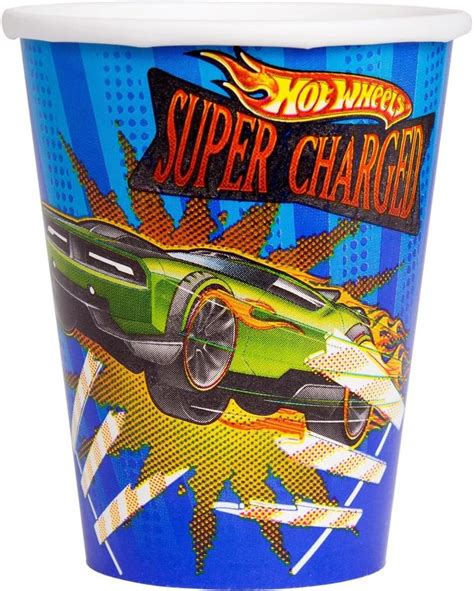 Amazon Amscan Hot Wheels Speed City Ounce Paper Cups Count Toys Games