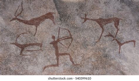 Stone Age Cave Art Symbols And Meanings - Rectangle Circle