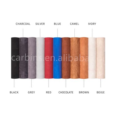 Carbins Suede Fabric Self Adhesive Alcantara Fabric Alcantara Wrap For