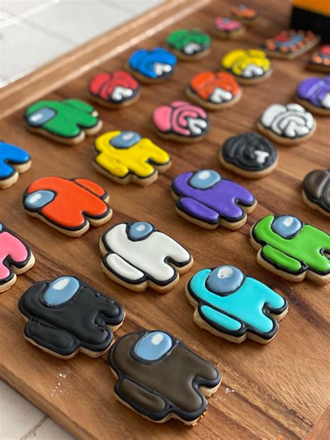 I Made Among Us Cookies Baking Post Imgur Royal Icing Cookies