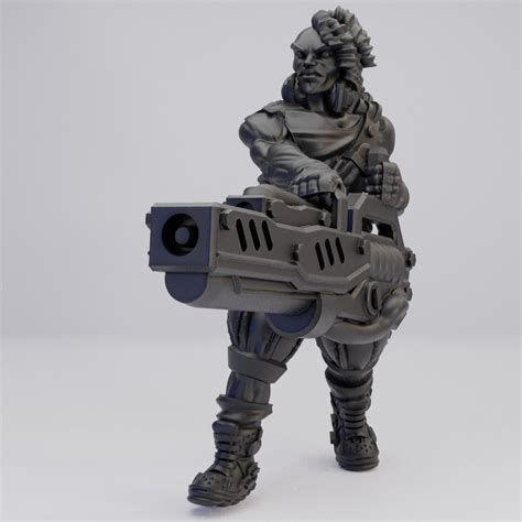 Hot Goblin 男性サイバーパンク大砲