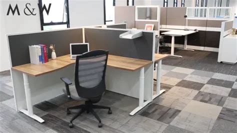 Interior Design Writing Computer Table Demountable Call Center Cubicles