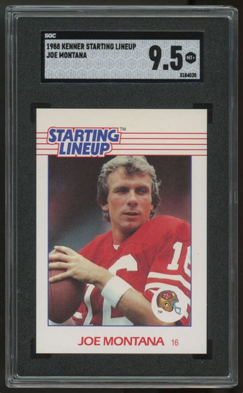 Kenner Starting Lineup Joe Montana Sgc Ebay