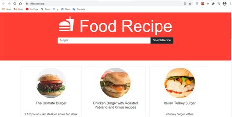 Github Avisek React Food Recipe Created With Codesandbox