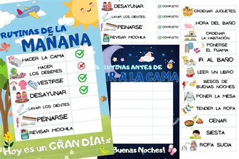 50 Rutinas Niños Para Imprimir 【pdf Gratis】 Tecnoapuntes