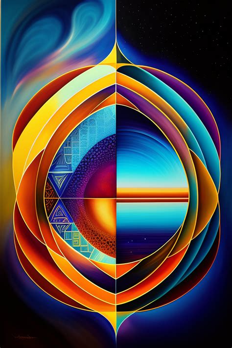 Lexica Artwork Based On Sacred Geometry