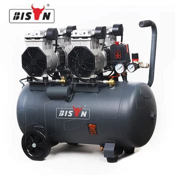 Bison China 3hp 4 Cylinder 50 Liter Silent Oiless Air Compressor Buy