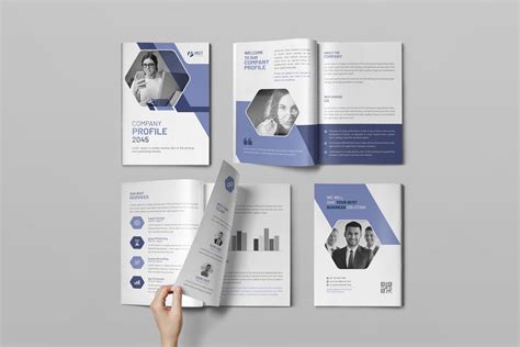 Company Portfolio Template on Behance