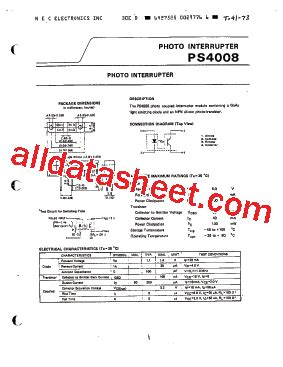 Ps Datasheet Pdf Nec