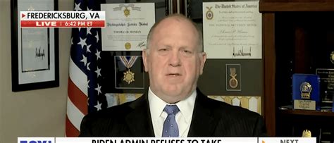 Fmr Acting Ice Director Tom Homan Explains Why Democrats ‘plan For