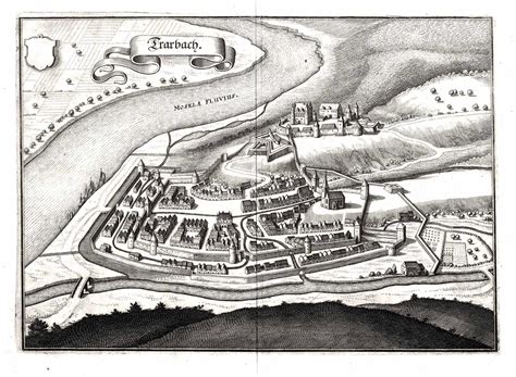 Gesamtansicht Aus Der Halben Vogelschau Trarbach Von TRABEN