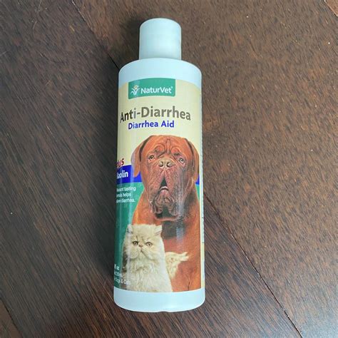 Naturvet Anti Diarrhea Plus Kaolin Diarrhea Aid 236 Ml 8 Fl Oz For Dogs