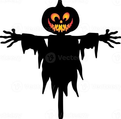 Espantap Jaros Silueta De Halloween Png