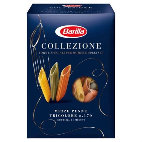 Macarrão de Sêmola de Trigo Grano Duro Tricolore Penne Barilla