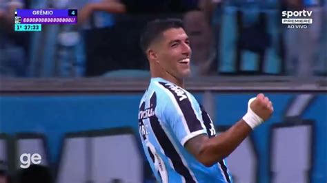 Grêmio 4 X 1 São Luiz Melhores Momentos Luís Suarez Marca Hat Trick