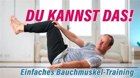 Einfaches Aber Effektives Bauchmuskel Training Youtube