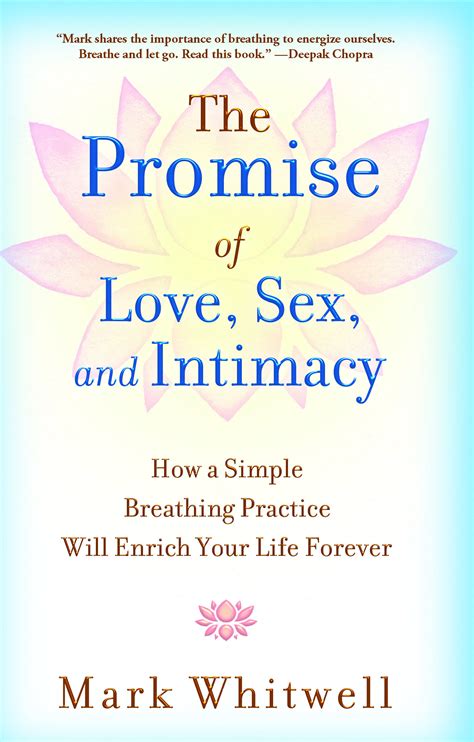 The Promise Of Love Sex And Intimacy Book By Mark Whitwell