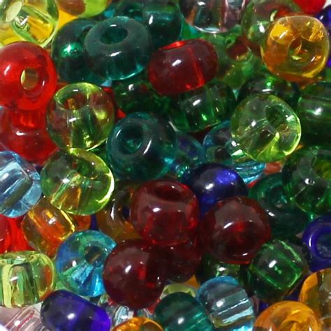 Czech Seed Bead Transparent Rainbow Mix Garden Of Beadin