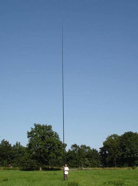 YF1AR Yankee Foxtrot One Alpha Romeo Spiderbeam 18m Fiberglass Pole