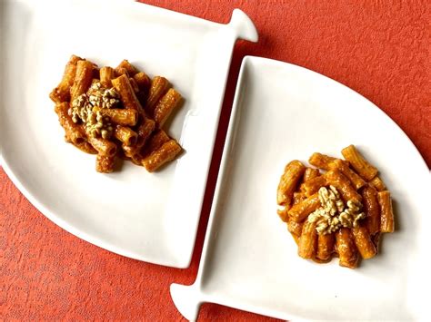 Pasta Con Pesto Rojo De Nueces Casa Ruiz