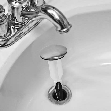 Pf Waterworks Easypopup Brass Bathroom Sink Stopper In The Sink Drains